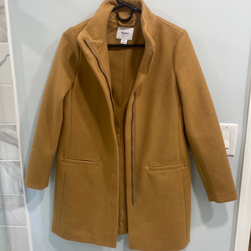 Tan old navy coat